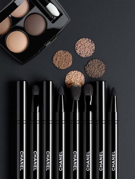 amazon chanel eyeliner brushes|Chanel dual eyeshadow brush.